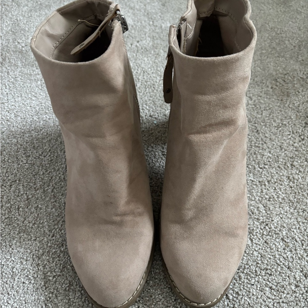 Target Women's Ankle Boots - Cream